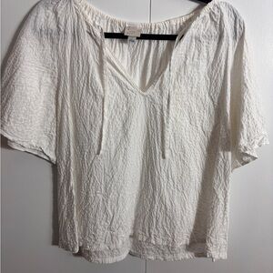 a new day Women's Cream Blouse